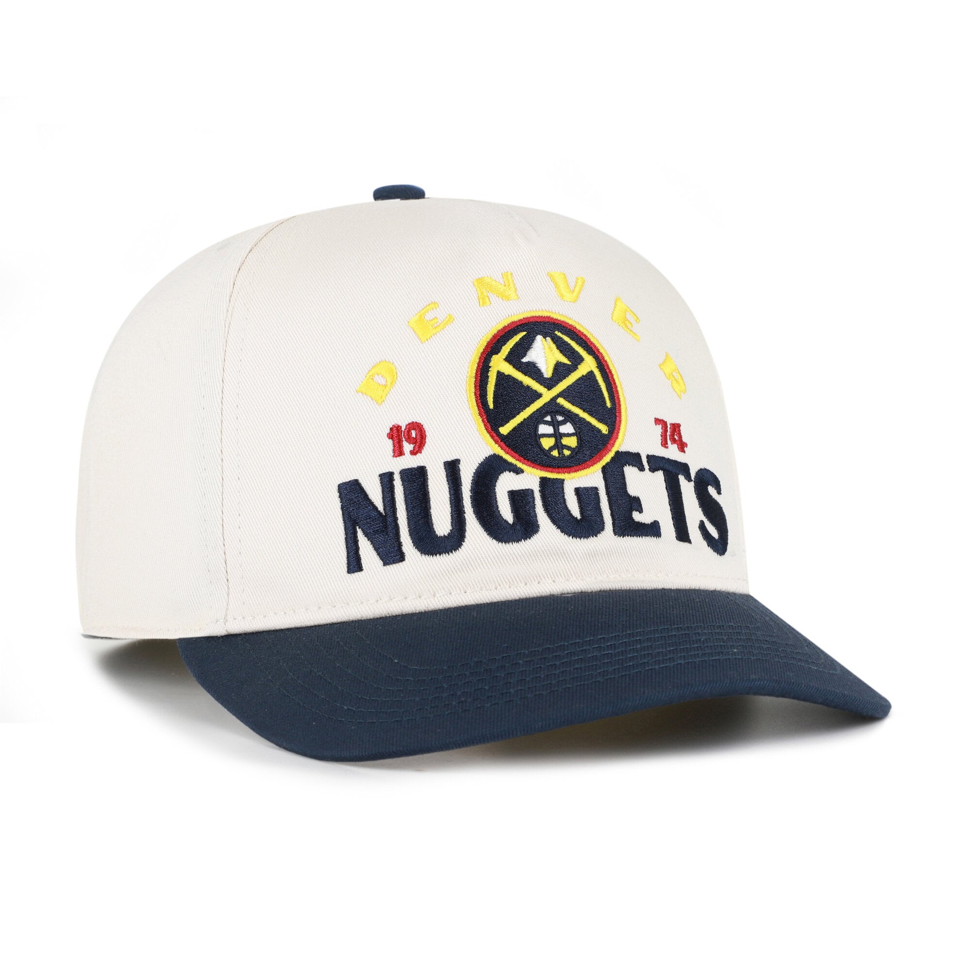 Casquette ajustable Arcitext Hitch Denver Nuggets '47 Natural pour homme