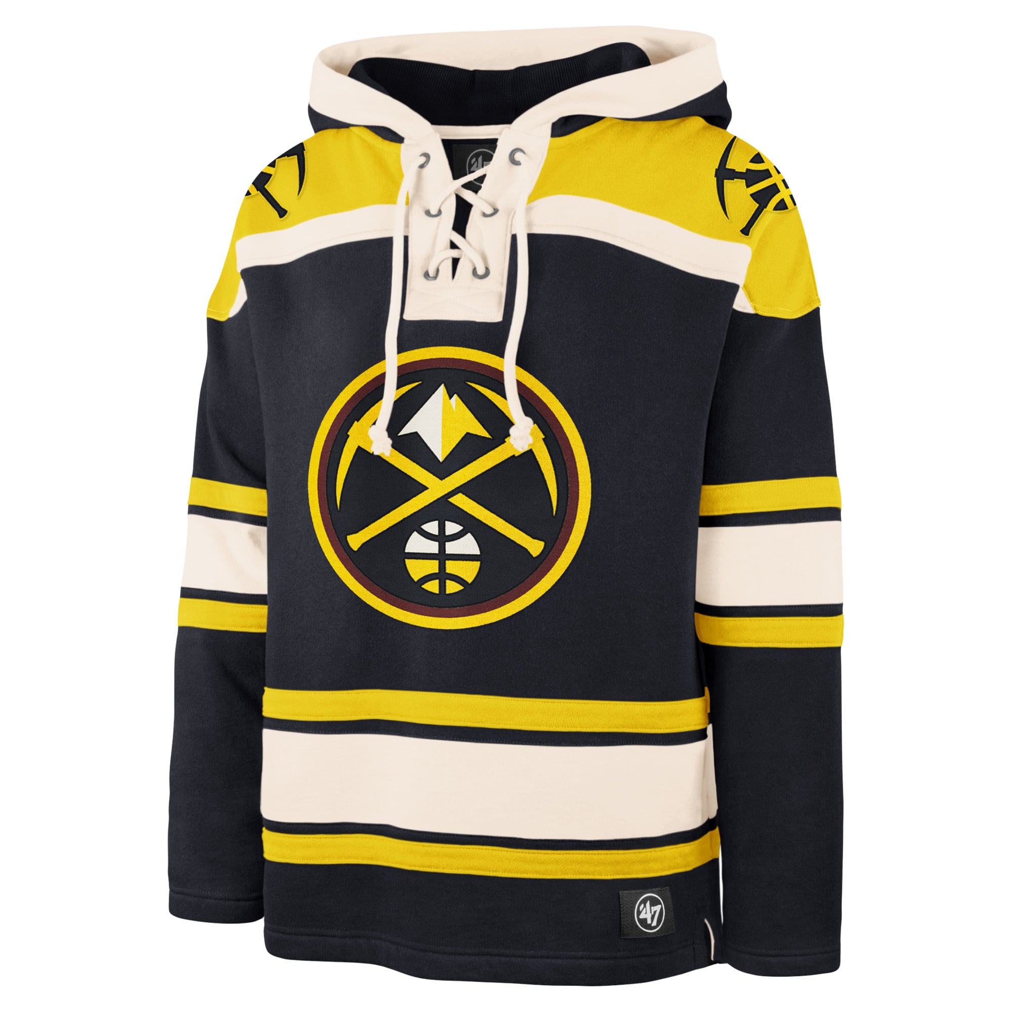 Sweat à capuche homme '47 Navy Denver Nuggets Superior Lacer