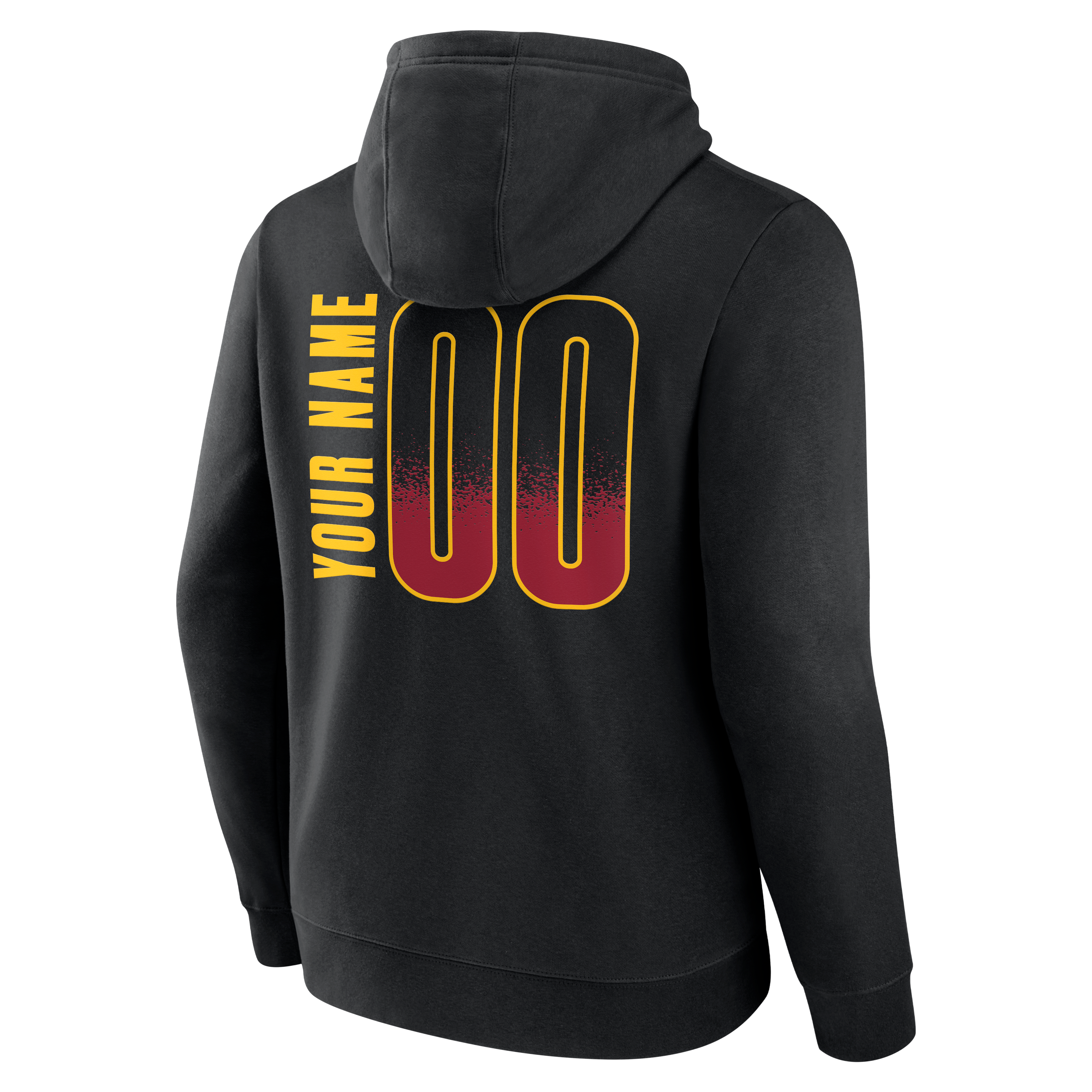 Sweat à capuche noir Denver Nuggets Home Court Pop pour homme, personnalisé avec nom et numéro