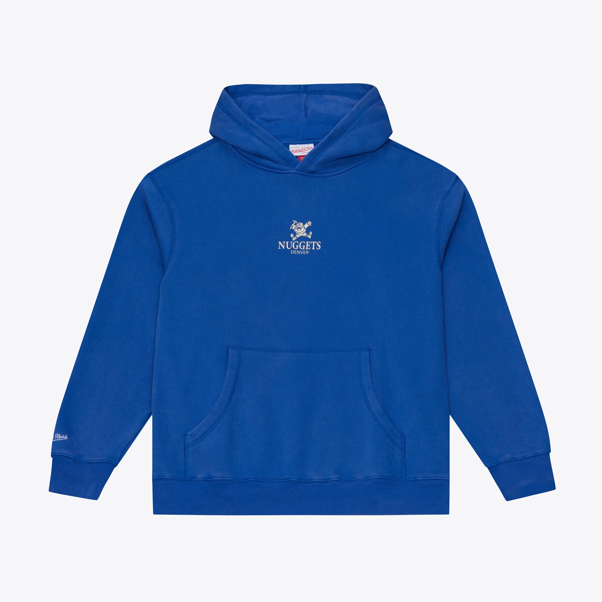 Sweat à capuche en polaire Mitchell & Ness Royal Denver Nuggets pour homme