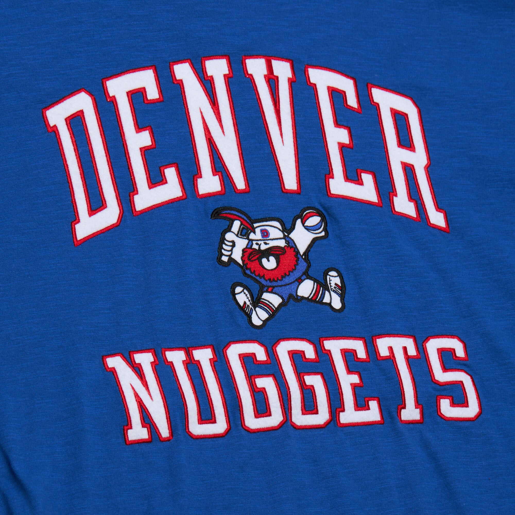 T-shirt Mitchell & Ness Royal Denver Nuggets Hardwood Classics Legendary Slub pour homme