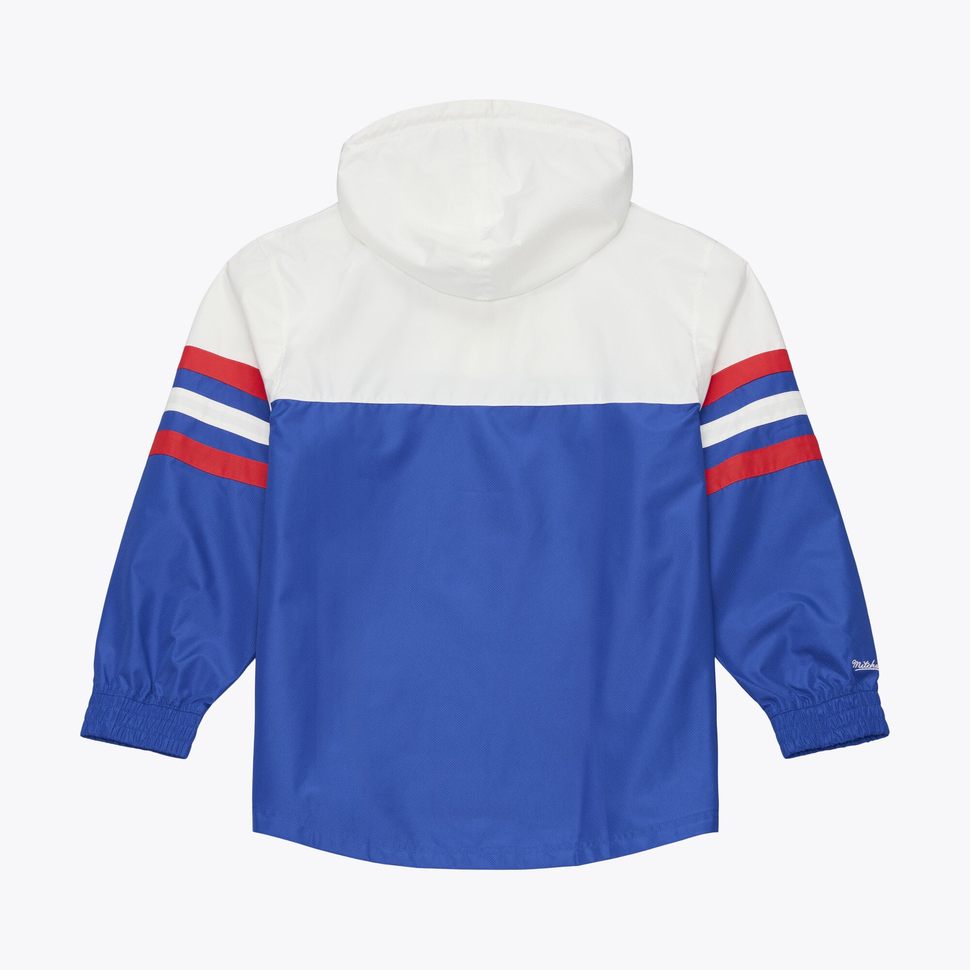 Coupe-vent anorak léger à fermeture éclair quart de tour Mitchell & Ness Royal Denver Nuggets Head Coach pour homme