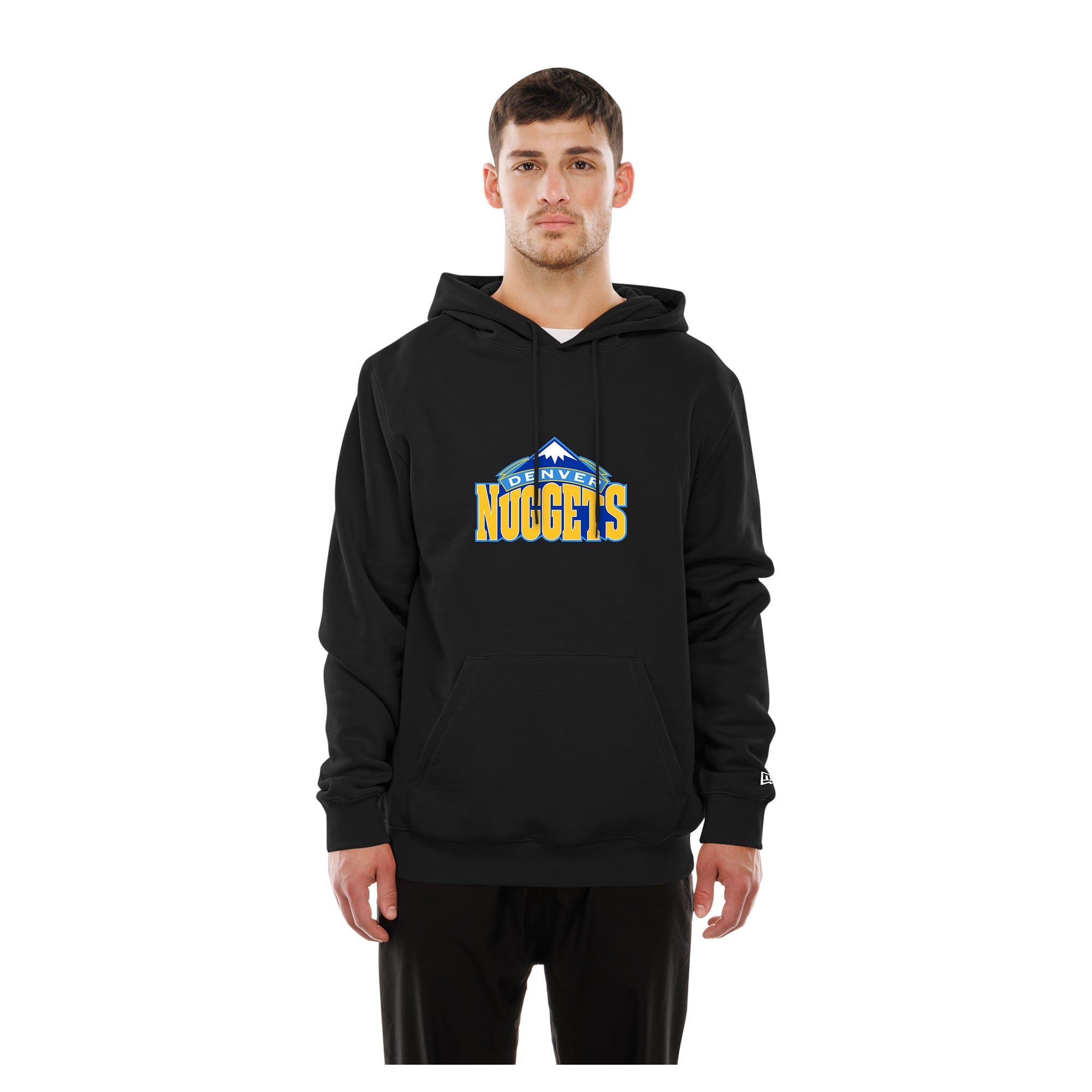 Sweat à capuche New Era noir pour homme