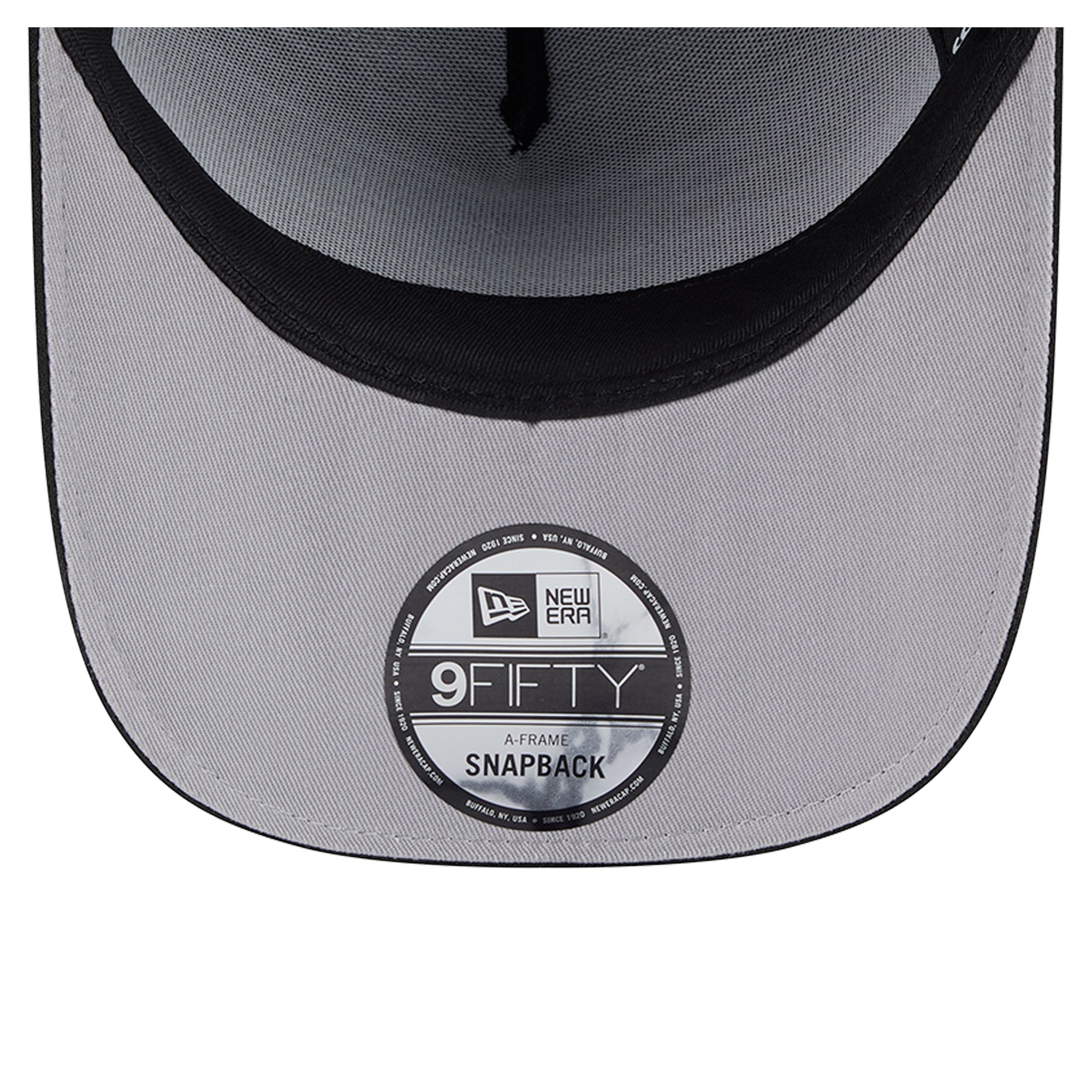 Men's New Era Black Denver Nuggets Golden 9FIFTY Snapback Hat