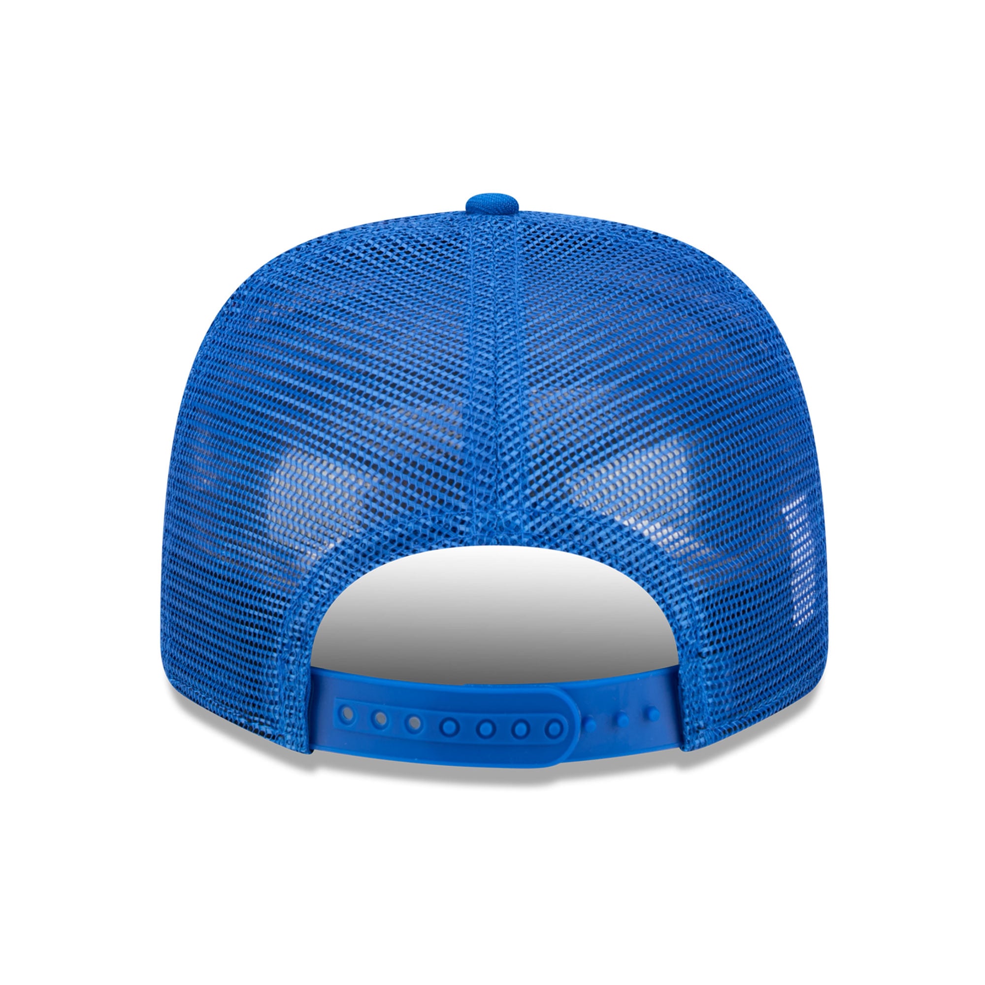 Casquette trucker ajustable New Era Denver Nuggets bleue pour homme, modèle 9SEVENTY.