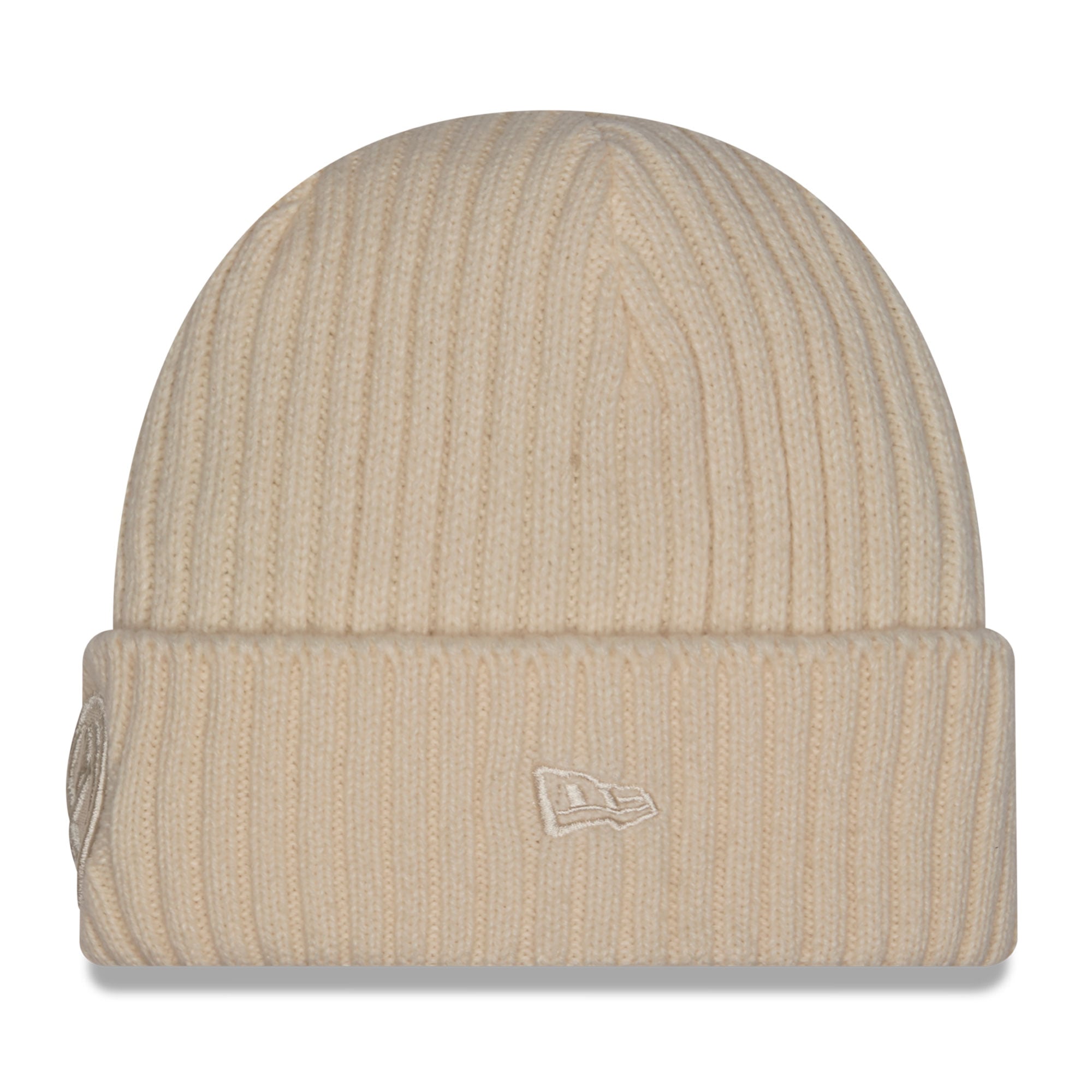 Bonnet à revers New Era crème Denver Nuggets pour homme