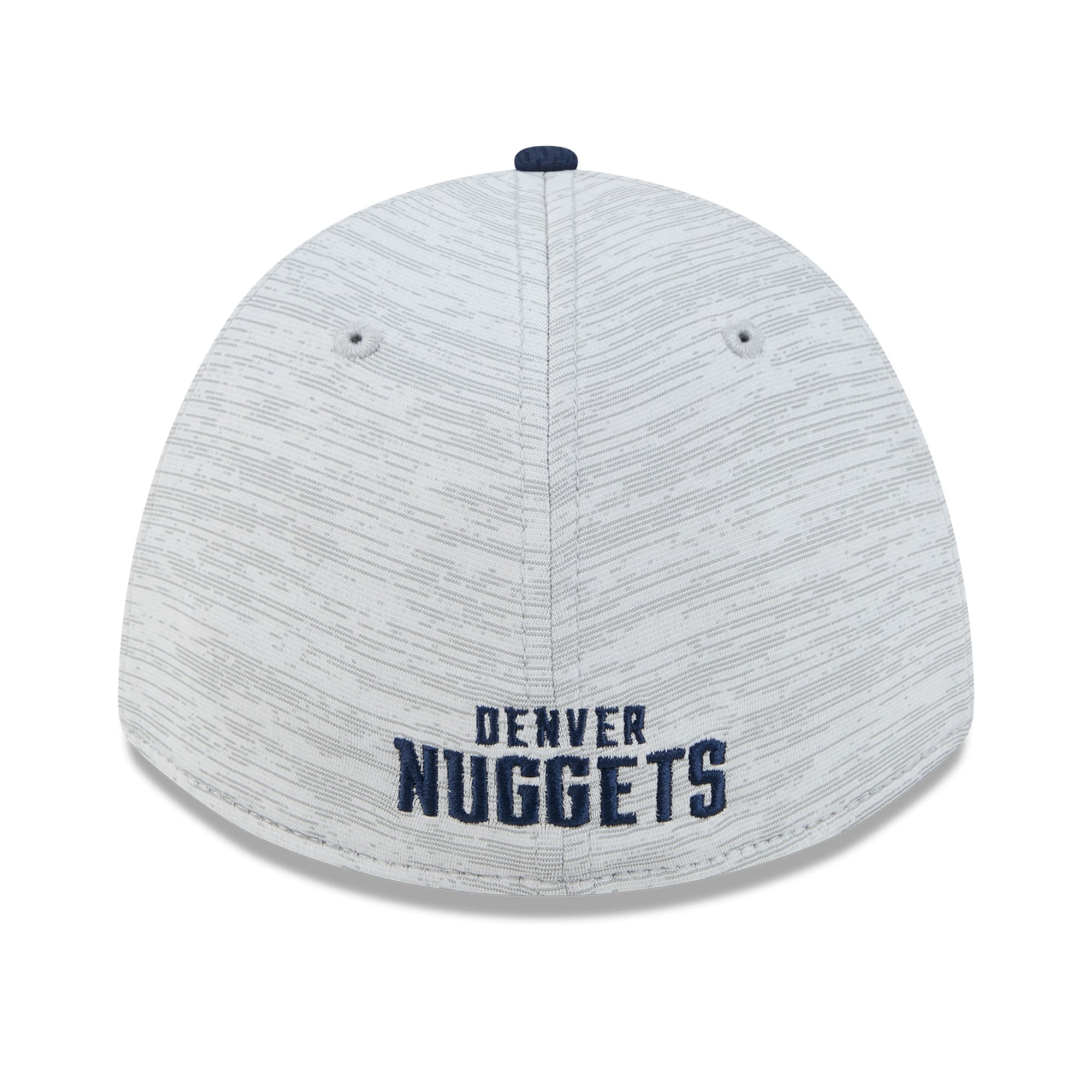 Men's New Era  Gray Denver Nuggets 39THIRTY M-Crown Tech Stretch Hat