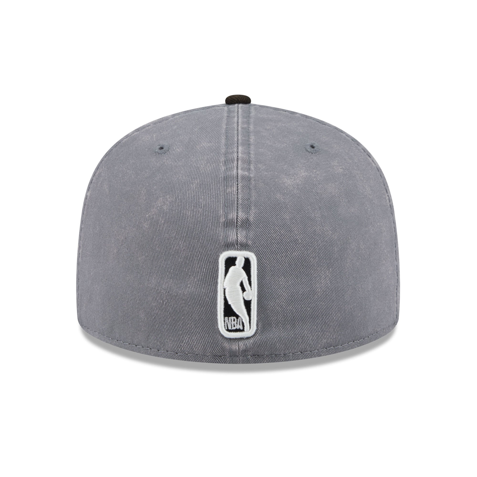 Casquette ajustée New Era 59FIFTY pour homme, grise et noire, Denver Nuggets.