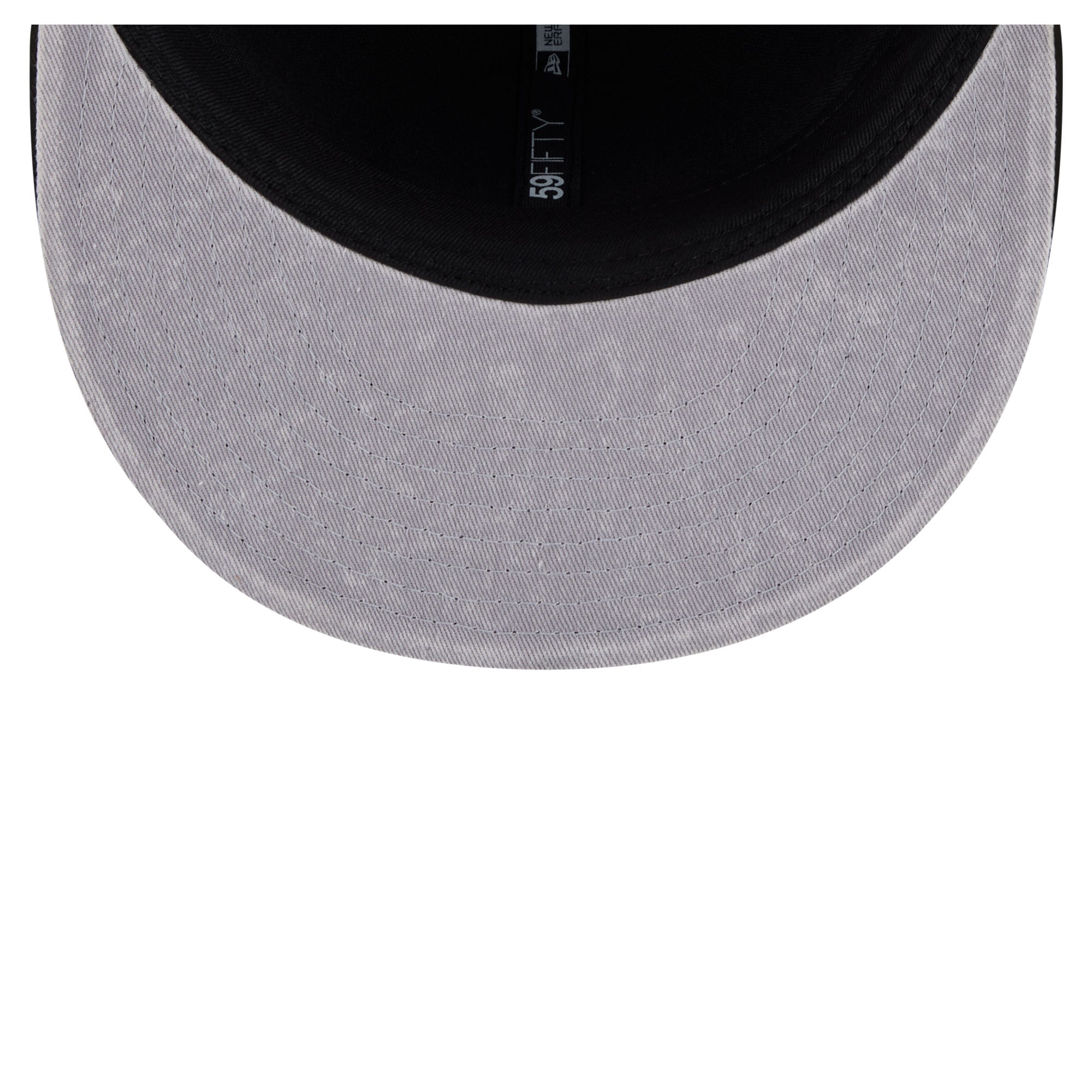 Casquette ajustée New Era 59FIFTY pour homme, grise et noire, Denver Nuggets.