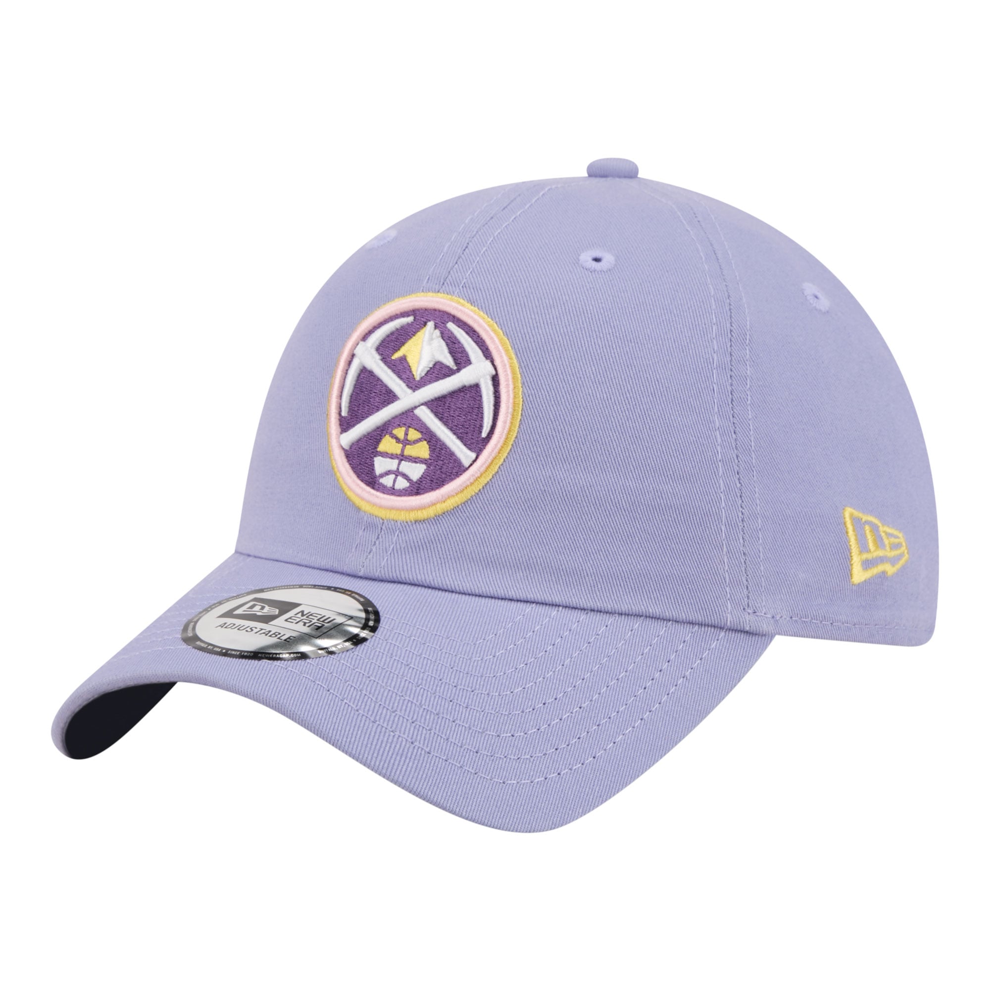 Men's New Era Lavender Denver Nuggets Lavender Pack Casual Classic Adjustable Hat