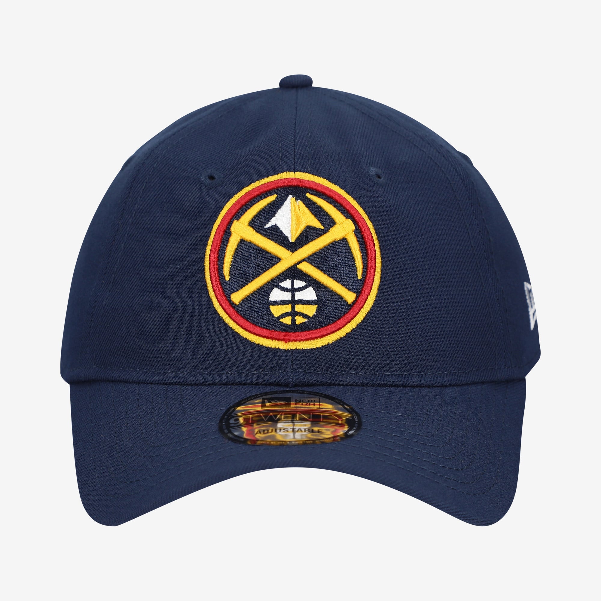 Men's New Era  Navy Denver Nuggets Team 9TWENTY Adjustable Hat