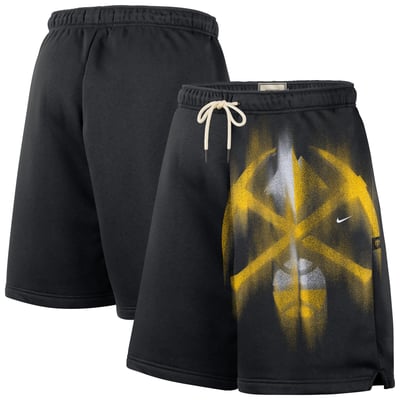 Denver Nuggets Nike 2026 Standard Issue Practice Icon Fleece Shorts - Black
