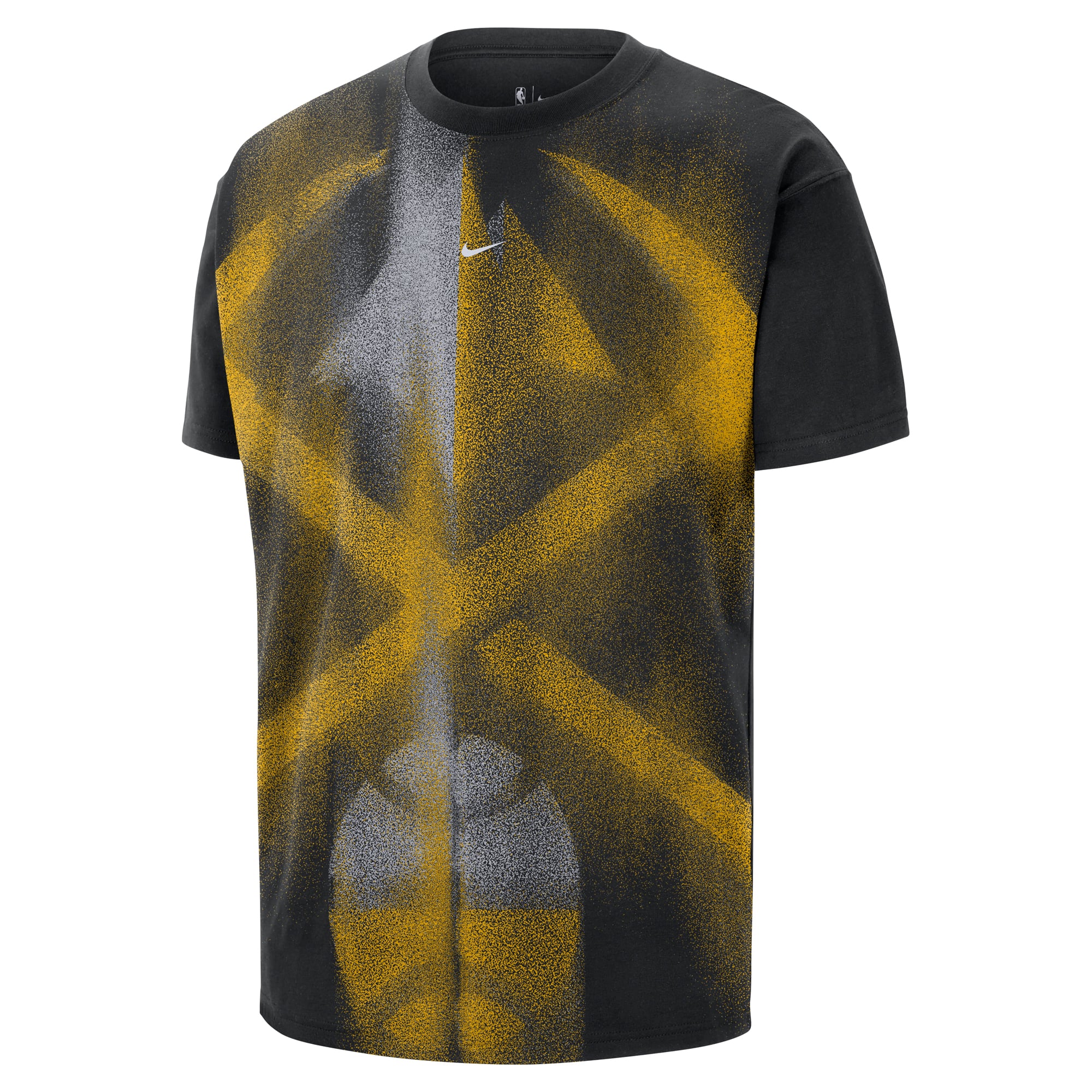 T-shirt d'entraînement Nike Denver Nuggets noir pour homme, édition standard 2026, modèle Icon