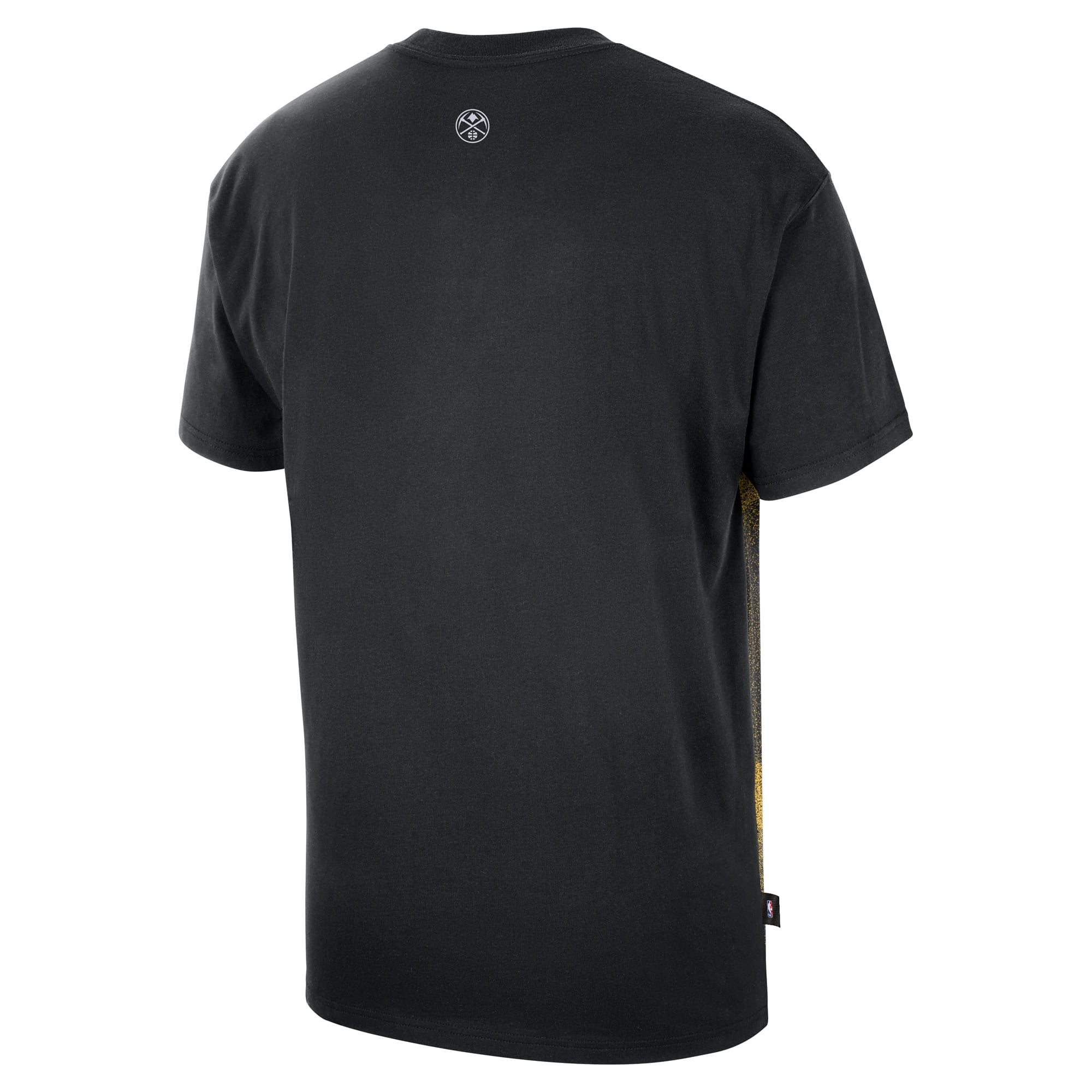 T-shirt d'entraînement Nike Denver Nuggets noir pour homme, édition standard 2026, modèle Icon