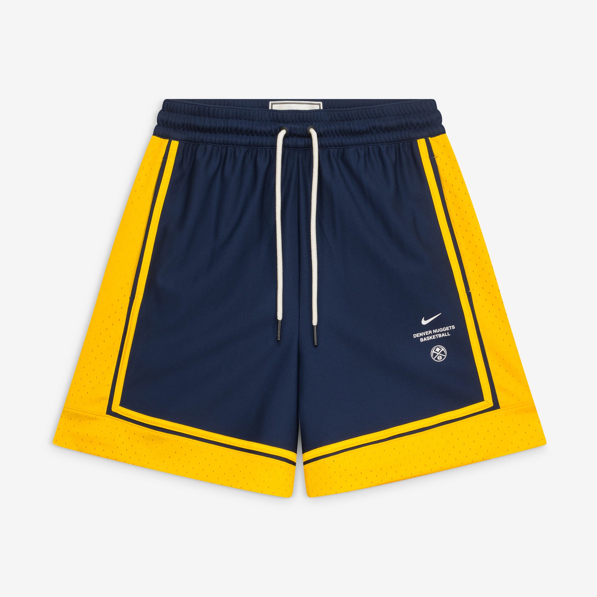 Short de match Nike Denver Nuggets bleu marine pour homme, édition standard 2026
