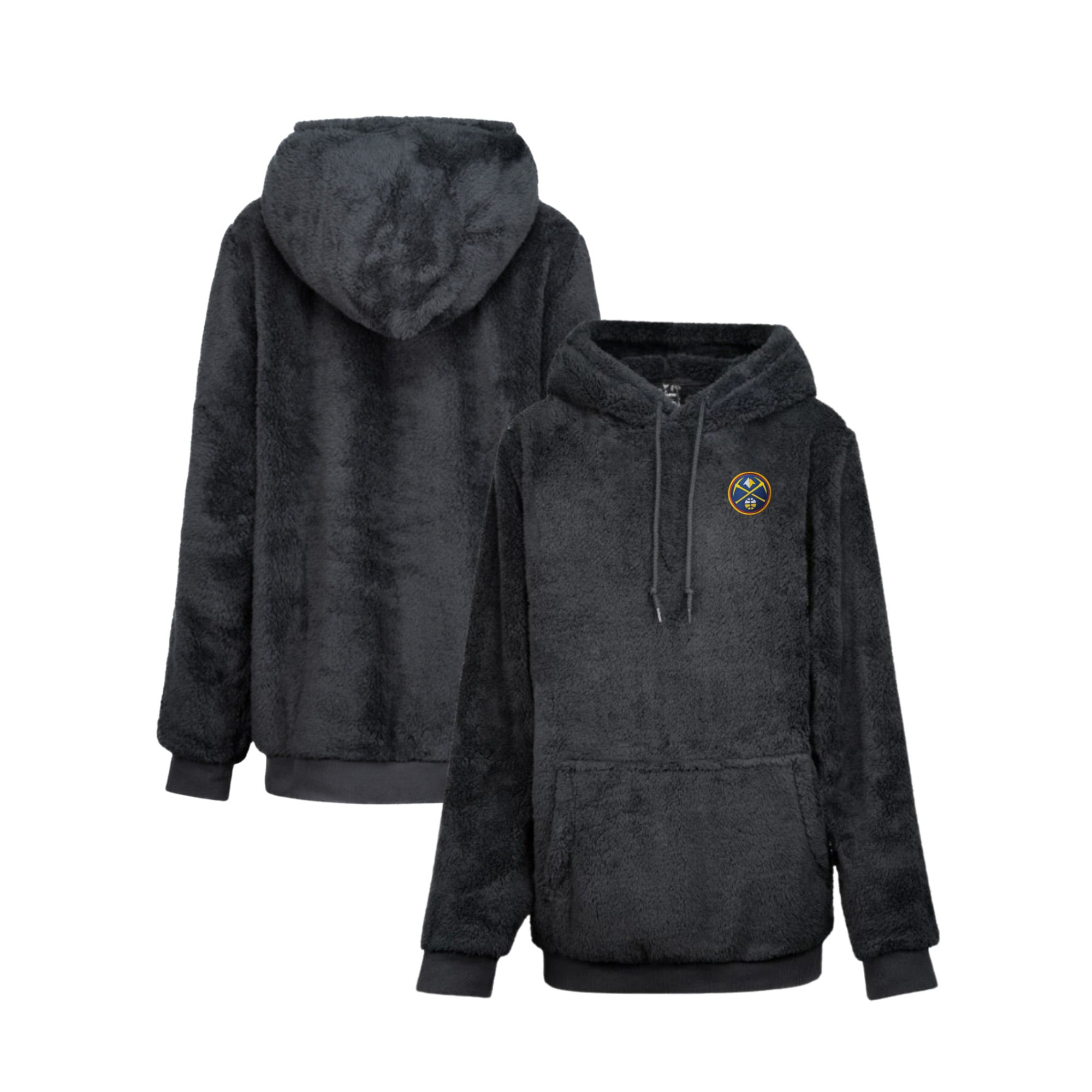 Unisex the Best Hoodie World By Jill Martin Black Denver Nuggets Oversized Lounge Pullover
