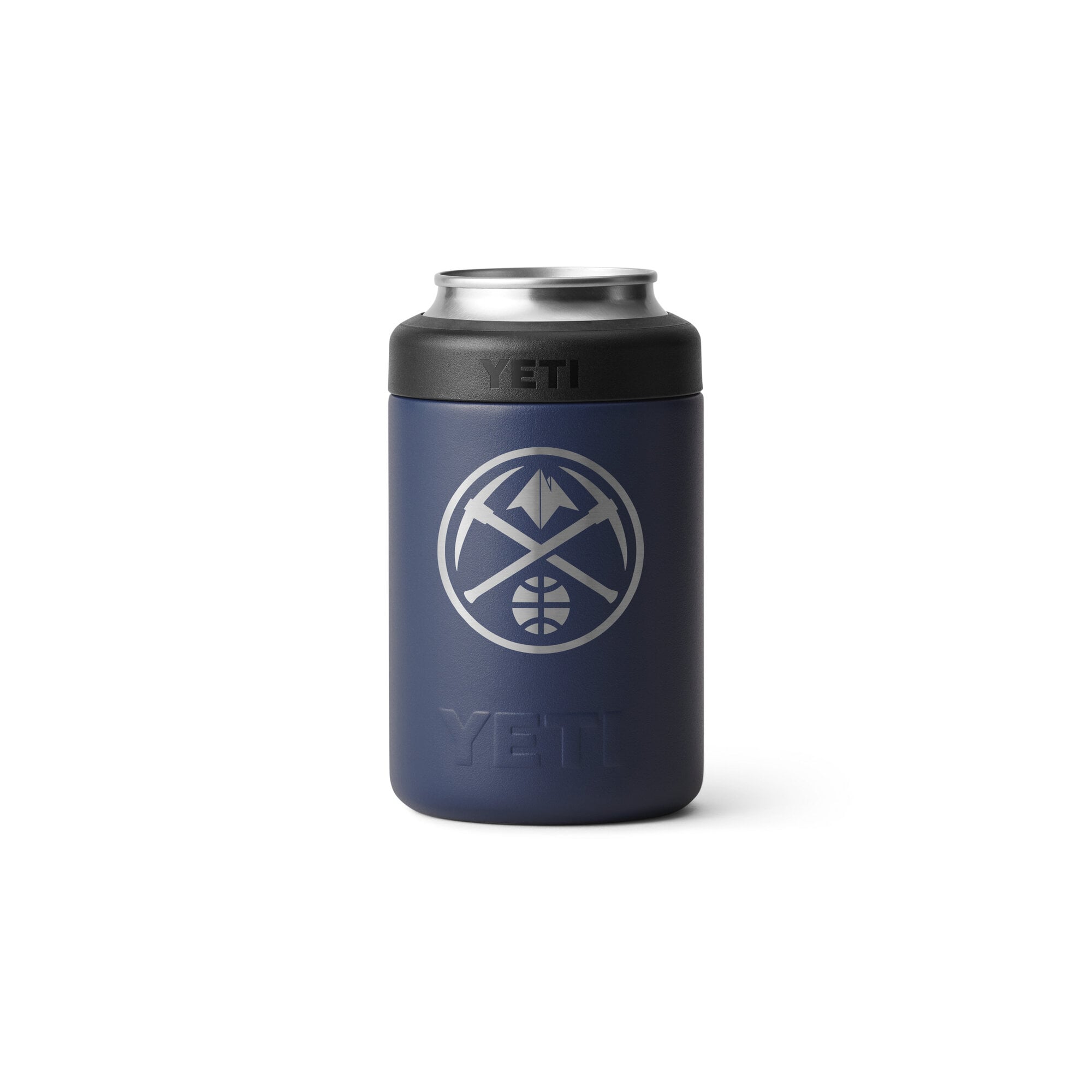YETI White Denver Nuggets 12oz. Rambler Colster Can Cooler