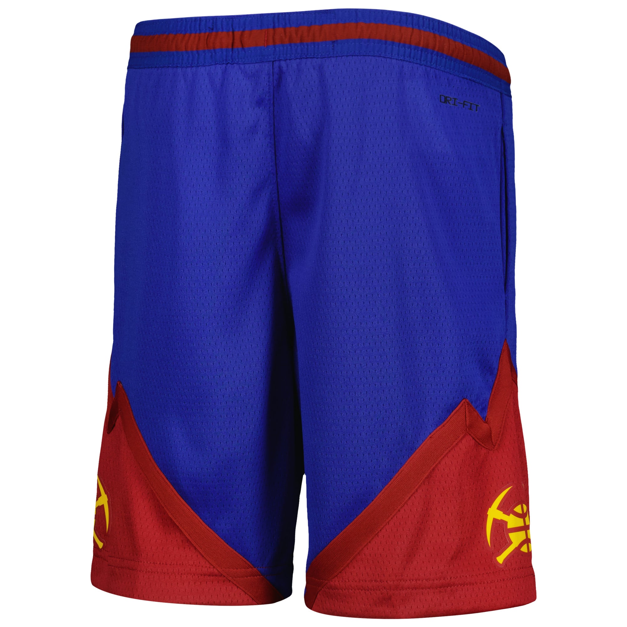 Short Swingman Jordan Brand bleu Denver Nuggets Authentic Statement Edition pour jeunes
