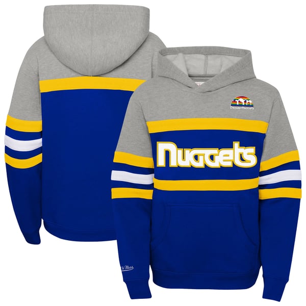 Sweatshirt Mitchell & Ness Denver Nuggets Dikembe Mutombo - Style Rétro NBA