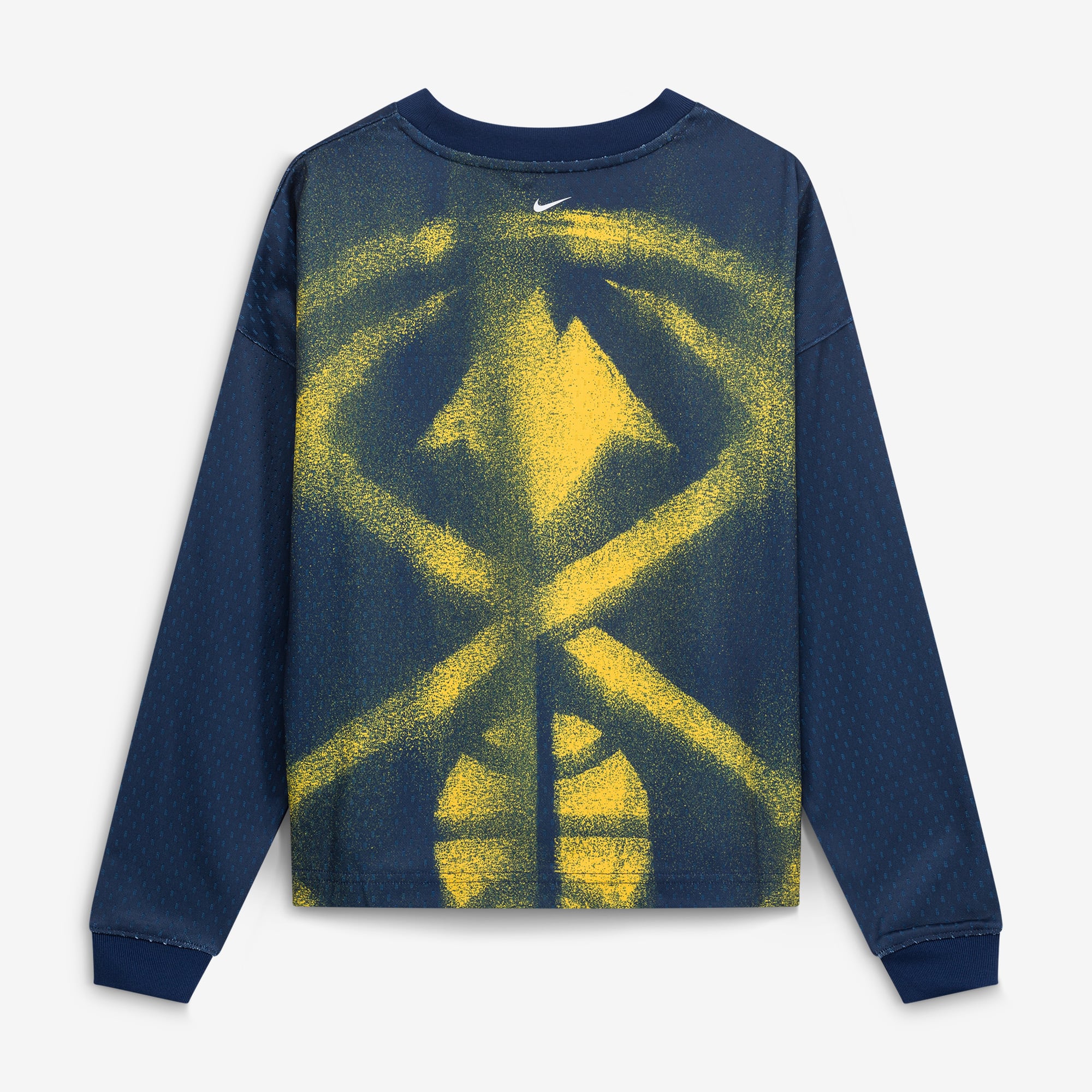Youth Nike  Navy Denver Nuggets 2026 Standard Issue Pre-Game Performance Long Sleeve T-Shirt