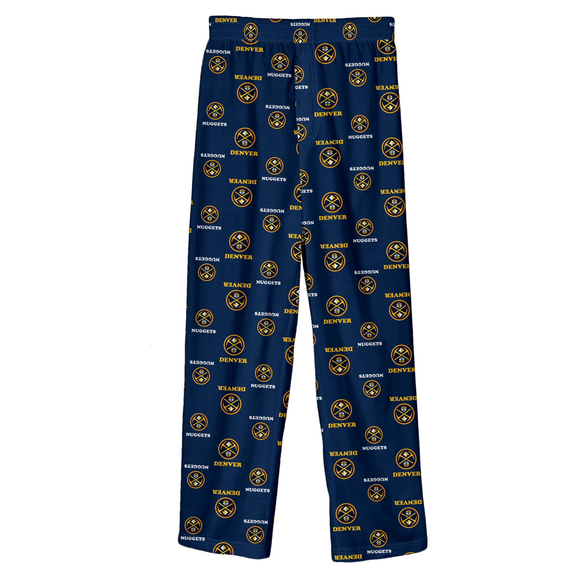 Pantalon de pyjama imprimé Denver Nuggets bleu marine pour jeunes la marque Outerstuff