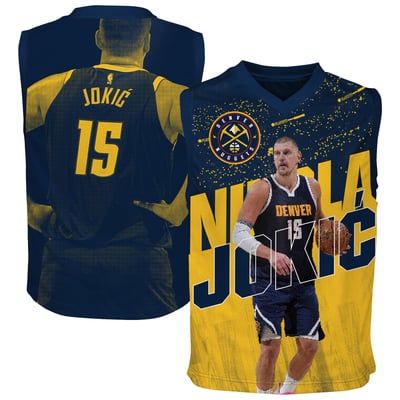 Nikola Jokić Denver Nuggets Outerstuff Youth Icon Play Jersey - Navy