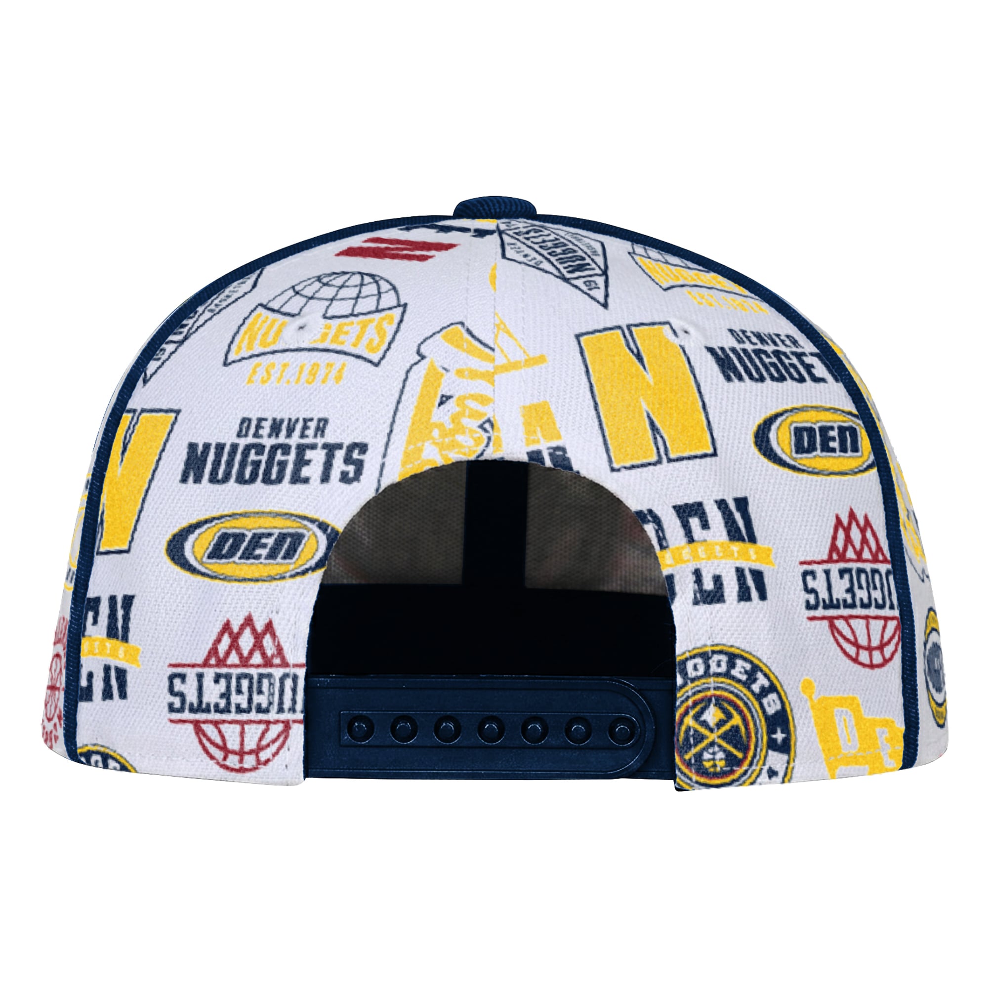 Casquette snapback blanche Youth Outerstuff Denver Nuggets.