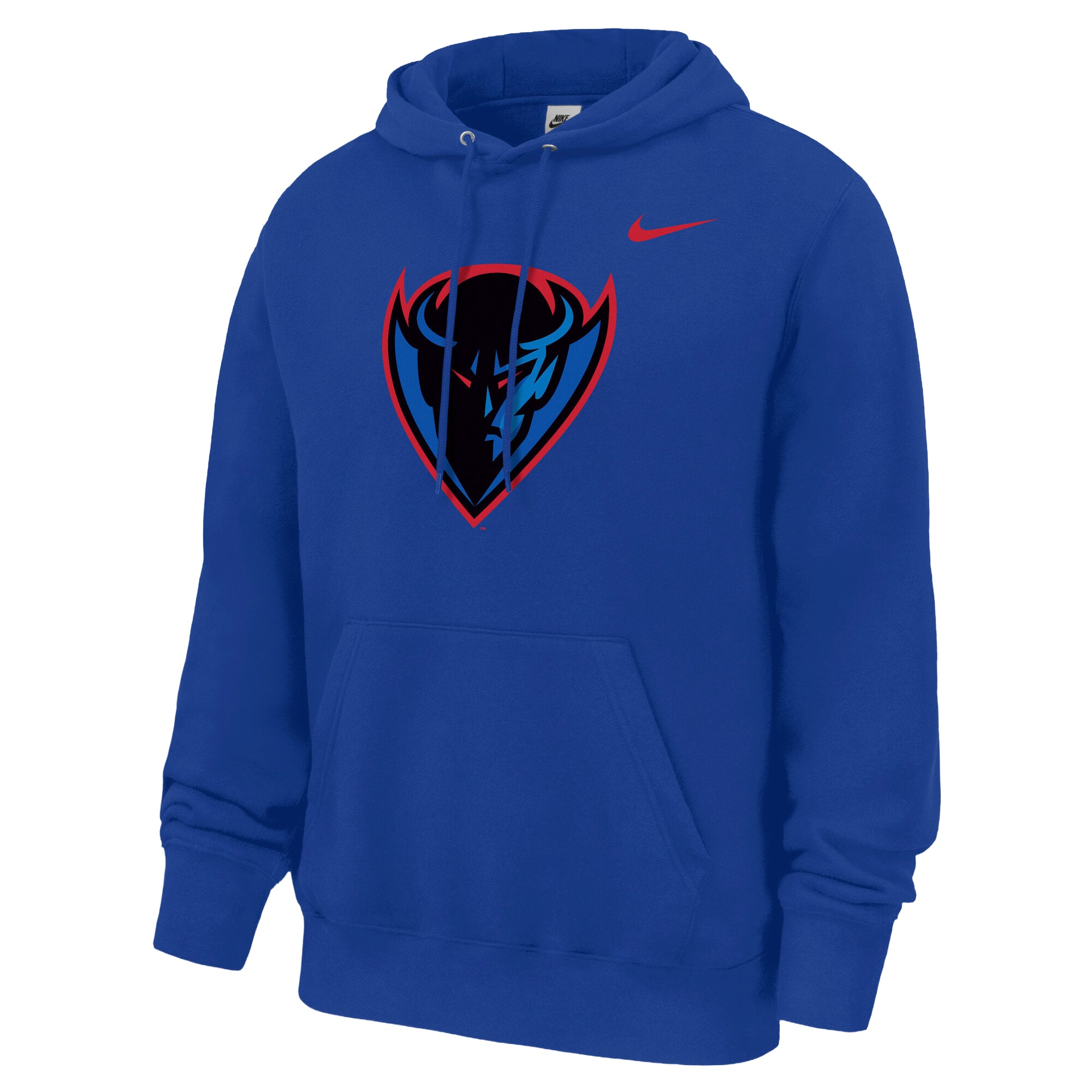 Men's Nike Royal DePaul Blue Demons Club Fleece Hoodie