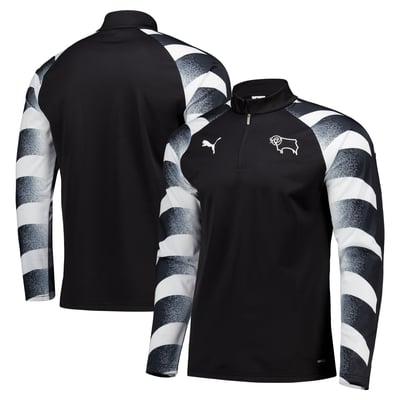 Derby County PUMA Pre Match Midlayer - Black