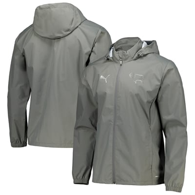 Derby County PUMA Training All Weather Jacket - Grey