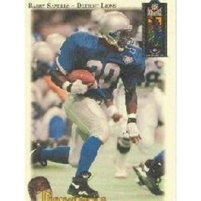 1995 Classic NFL Experience Throwbacks #T9 Barry Sanders