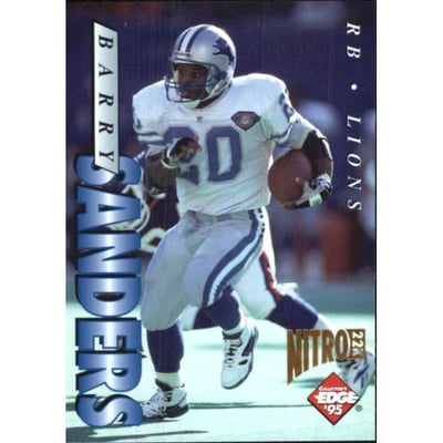 1995 Collector's Edge Nitro 22K #69 Barry Sanders