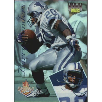 1995 Images Live Untouchables #U7 Barry Sanders