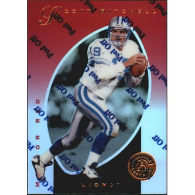 1997 Pinnacle Certified Mirror Red #34 Scott Mitchell