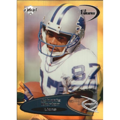 1998 Collector's Edge Odyssey Level 2 HoloGold #H51 Johnnie Morton