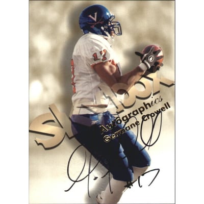 1998 SkyBox Premium Autographics #15 Germane Crowell S/ST