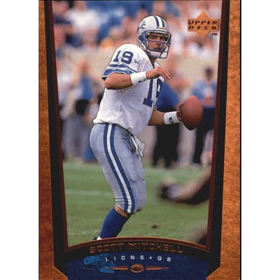 1998 Upper Deck Bronze #106 Scott Mitchell