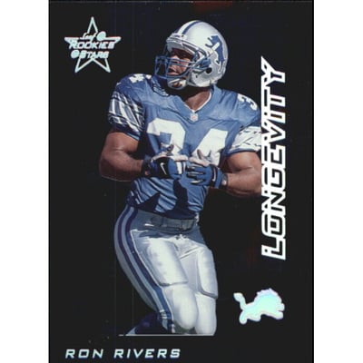 1999 Leaf Rookies and Stars Longevity #67 Ron Rivers