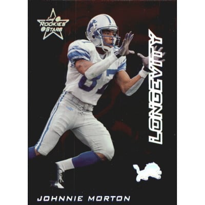 1999 Leaf Rookies and Stars Longevity #69 Johnnie Morton