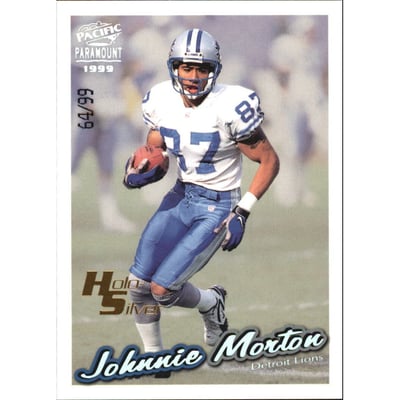 1999 Paramount HoloSilver #88 Johnnie Morton