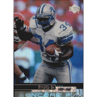 1999 Upper Deck Encore F/X #63 Ron Rivers