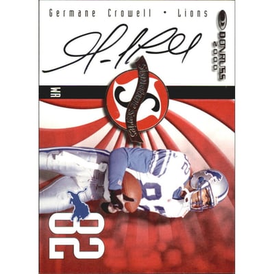 2000 Donruss Signature Series Red #14 Germane Crowell/350*