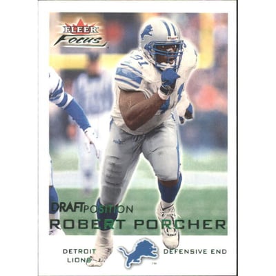 2000 Fleer Focus Draft Position #89 Robert Porcher/126