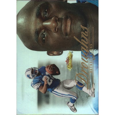 2000 Fleer Showcase Rookie Showcase Firsts #10 Reuben Droughns