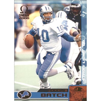 2000 Pacific Omega Copper #47 Charlie Batch