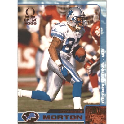 2000 Pacific Omega Copper #50 Johnnie Morton