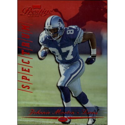 2000 Playoff Prestige Spectrum Red #64 Johnnie Morton