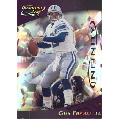 2000 Quantum Leaf Infinity Purple #102 Gus Frerotte