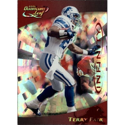 2000 Quantum Leaf Infinity Red #104 Terry Fair
