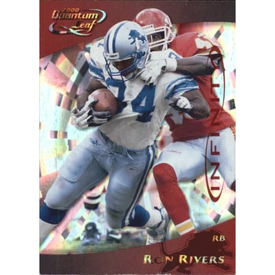 2000 Quantum Leaf Infinity Red #105 Ron Rivers